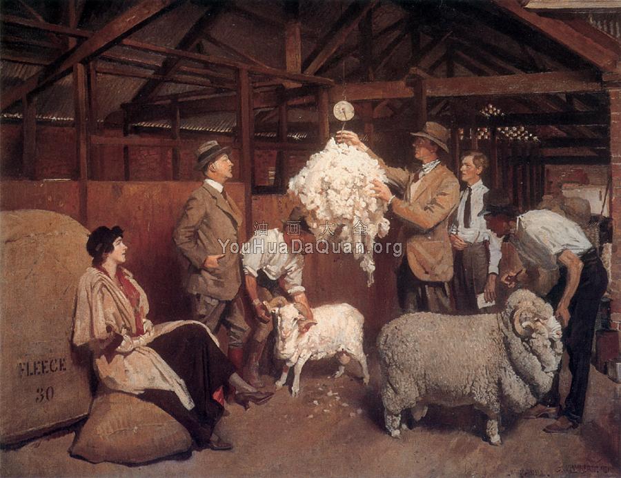 Weighing the Fleece - 乔治·兰伯特